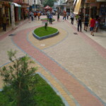 Calçamento de ruas em Colatina-ES - piso Retangular natural e colorido