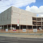 Shopping Vila Velha (imagem da construção - fase de alvenaria)
